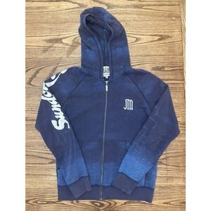 Vintage Y2K Juicy Couture Men's Small Full Zip Sundowner Hoodie‎ Sweatshirt